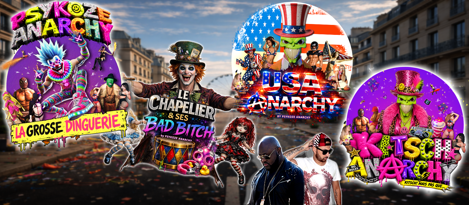 Bannière générale des Soirées by Psykoze Anarchy