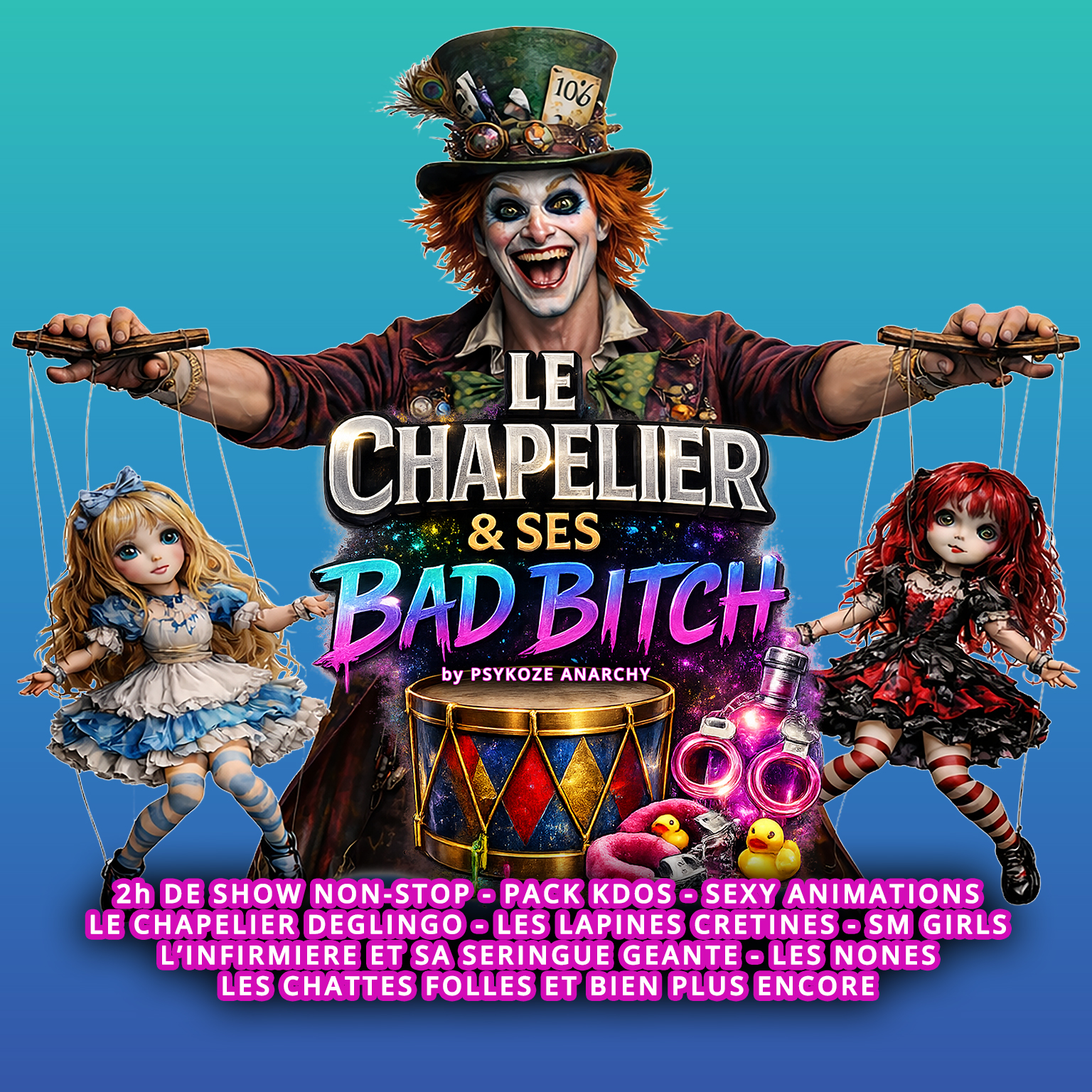 Logo Le Chapelier & ses Bad Bitch