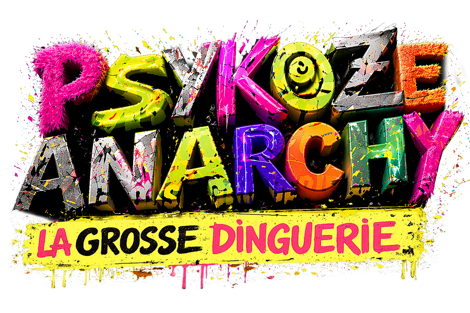 Logo Psykoze Anarchy — La Grosse Dinguerie